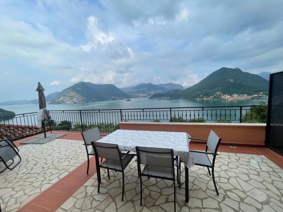 סולאזנו Appartamento Vista Lago D'Iseo מראה חיצוני תמונה