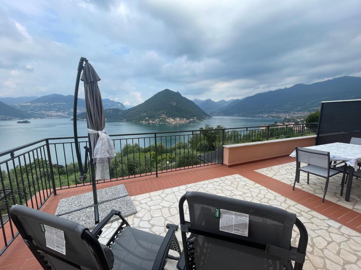 סולאזנו Appartamento Vista Lago D'Iseo מראה חיצוני תמונה
